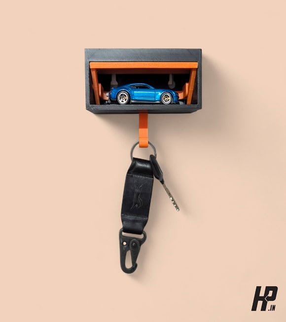 Miniature Garage Key Holder – Wall Mounted